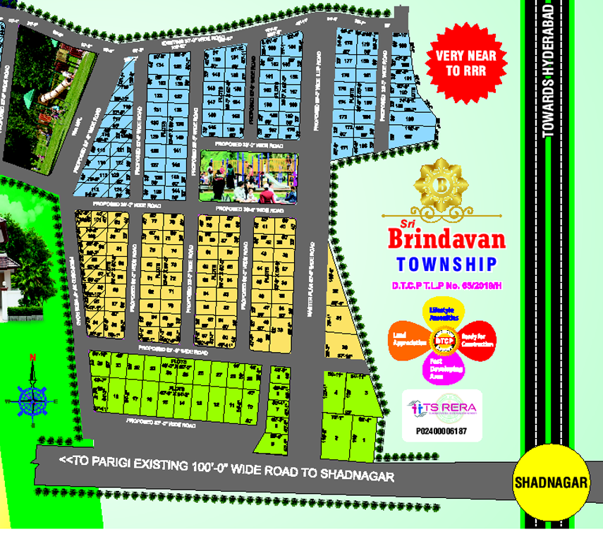 Layout Brundavan