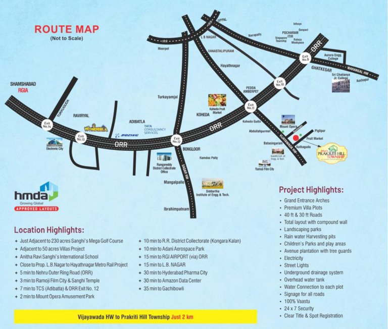 Hemalatha Properties Prakriti Hills Township 6