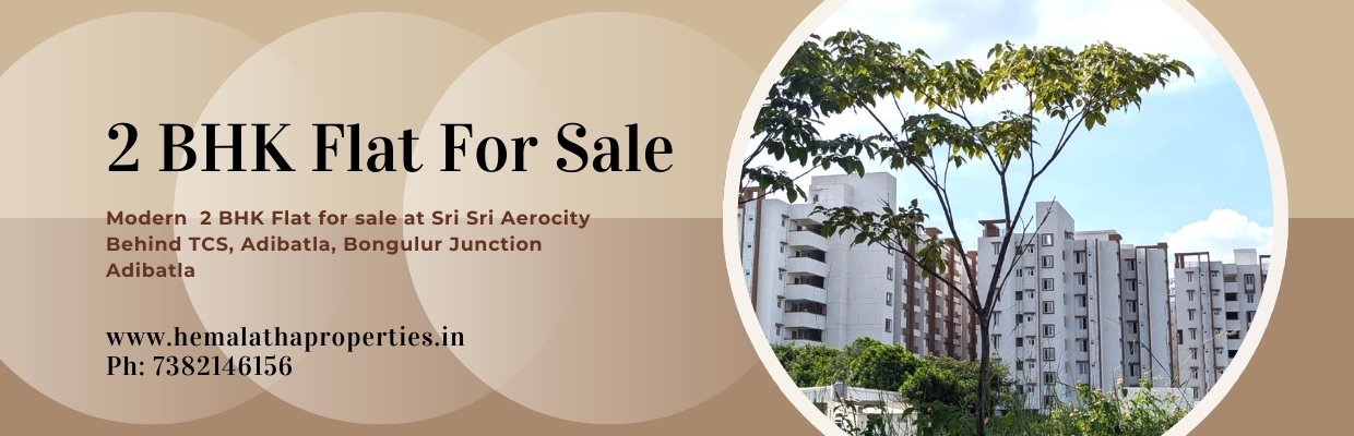 2 BHK Flat For Sale Hemalatha Properties Banner