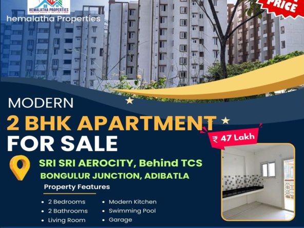 2 BHK Plot for Sale Hemalatha Properties TCS Adibatla Feature image