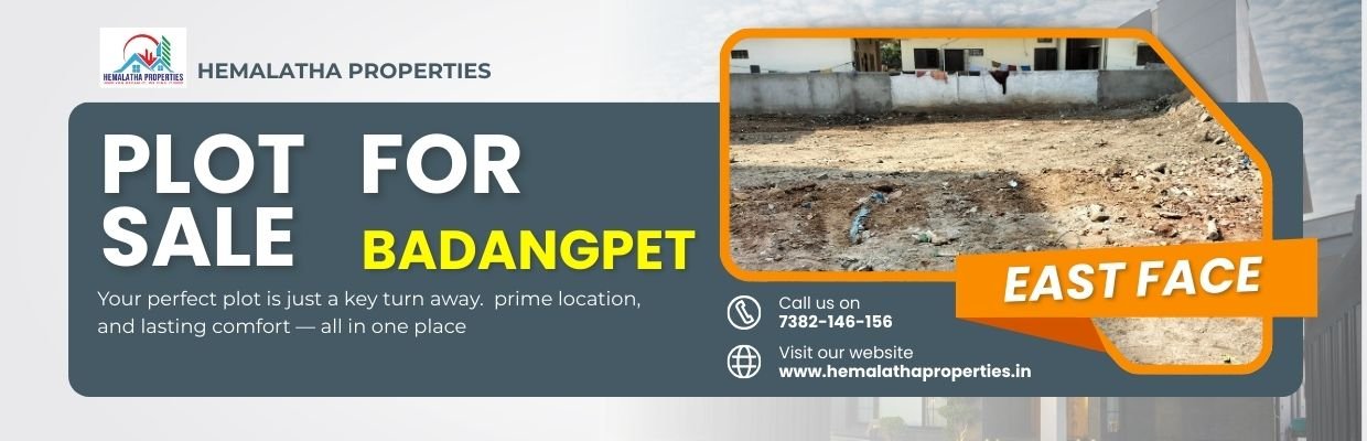 plot for sale Hemalatha Properties banner